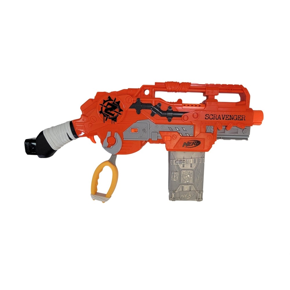 Nerf Scavenger N-Strike Elite Toy‎ Blaster Orange Grey Magazine Clip